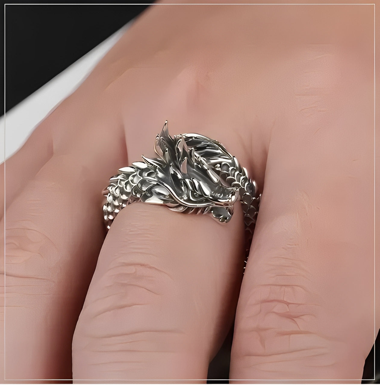 Anillo Dragón de la suerte